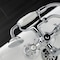 Kingston Brass KS245C Tub Wall Mount Clawfoot Tub Faucet with Hand Shower, Polished Chrome KS245C - alternate 2